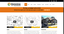 Desktop Screenshot of elementreedrafting.com.au