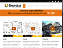 Tablet Screenshot of elementreedrafting.com.au